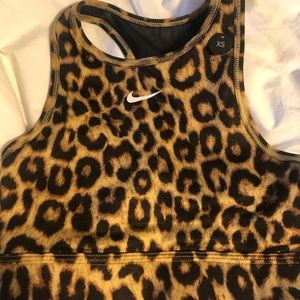 Nike Cheetah Print Sports Bra